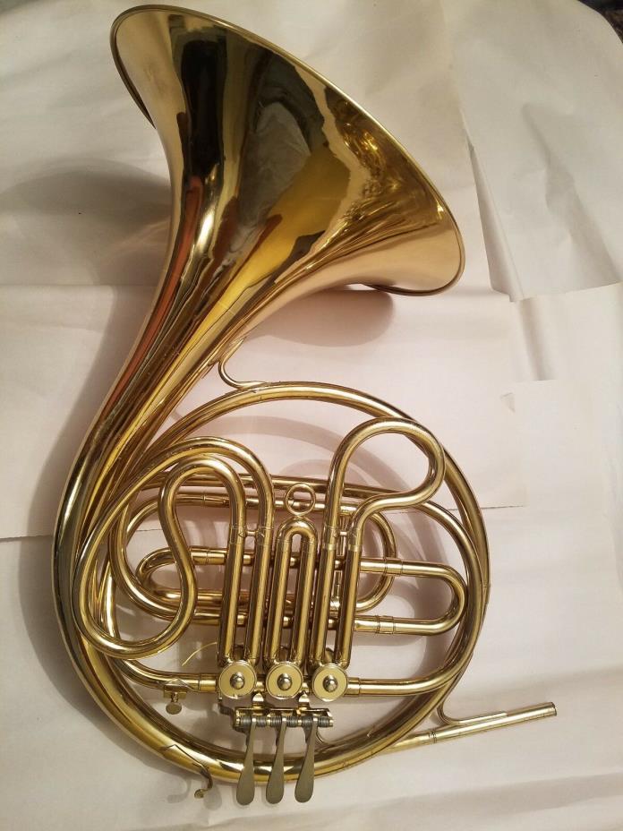 CG Conn LTD USA Single French Horn /Ultrasonic Clean