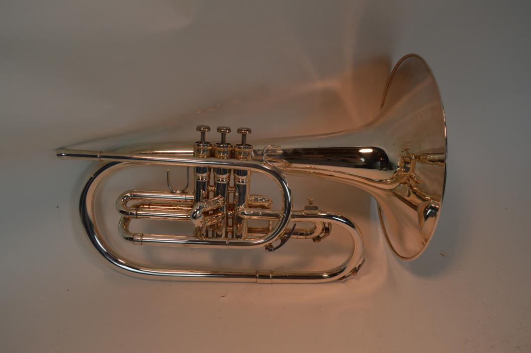 Bach B1105 TH Silver Mellophone Horn W/Case