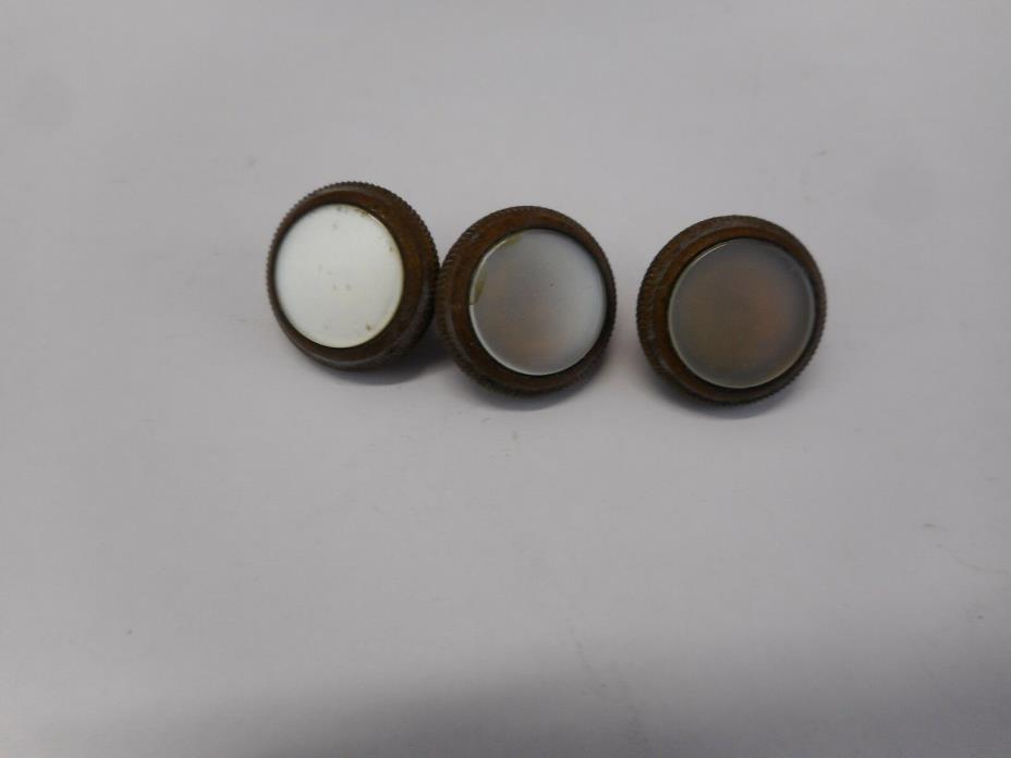 Vintage Olds Ambassador Cornet Fullerton Valve Buttons ONLY