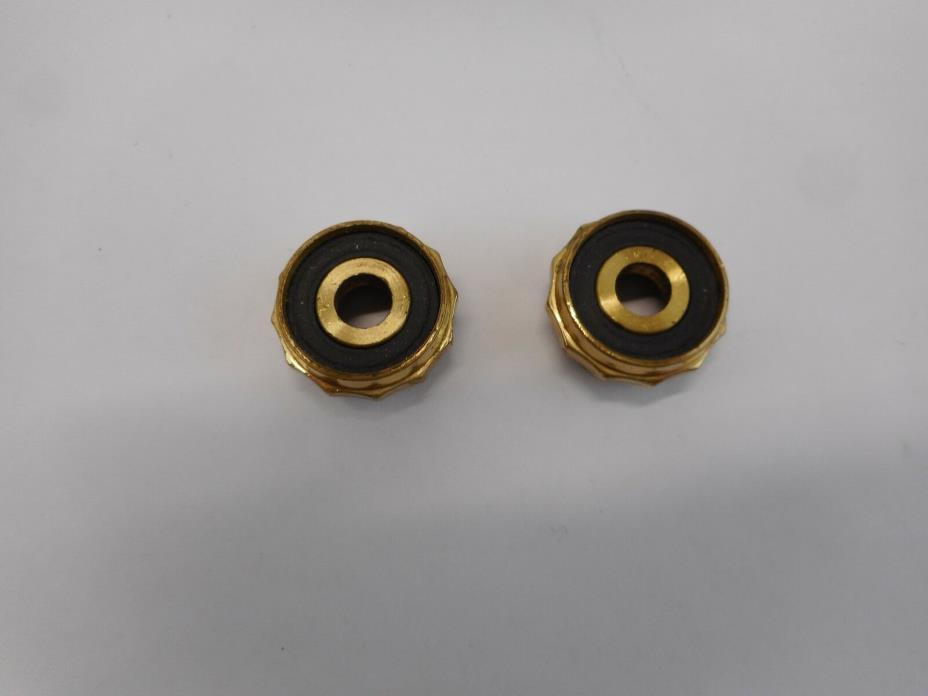 Vintage Getzen 300 Series Trumpet Valve Top Caps ONLY