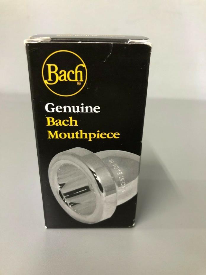 Bach 24AW 335 Deep Cup, Silver Plated Mouthpiece for Tuba and Sousaphone 33524AW