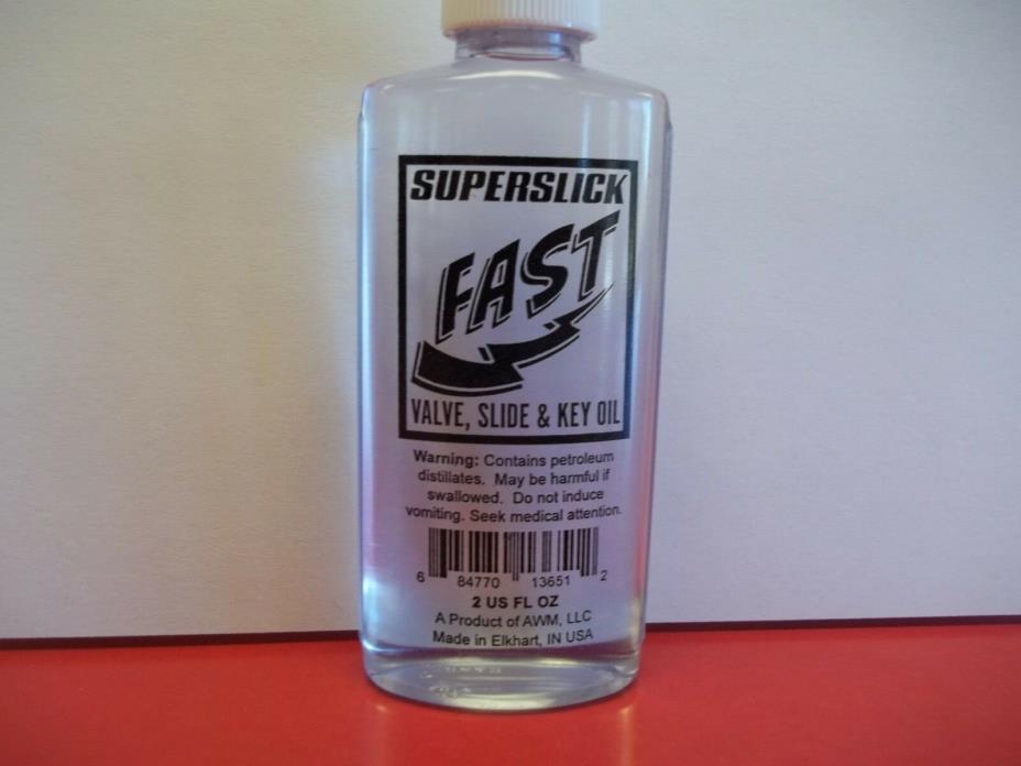 SUPERSLICK FAST VALVE, SLIDE & KEY OIL - SAME SIZE BOTTLE AS AL CASS VALVE OIL