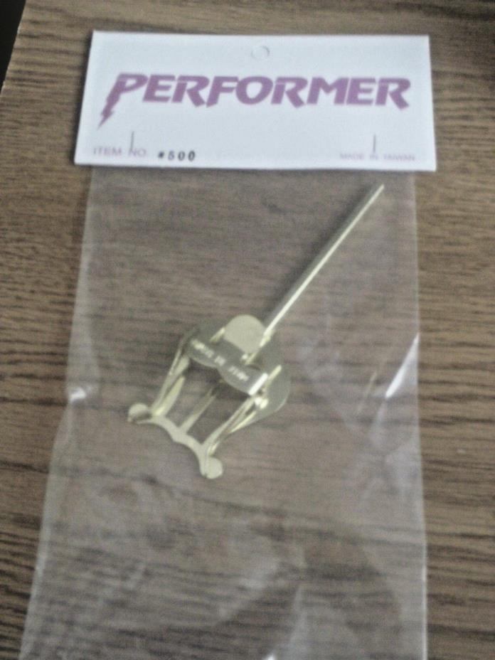 Performer #500 Trumpet Straight Lyre Lacquered Brass Plated