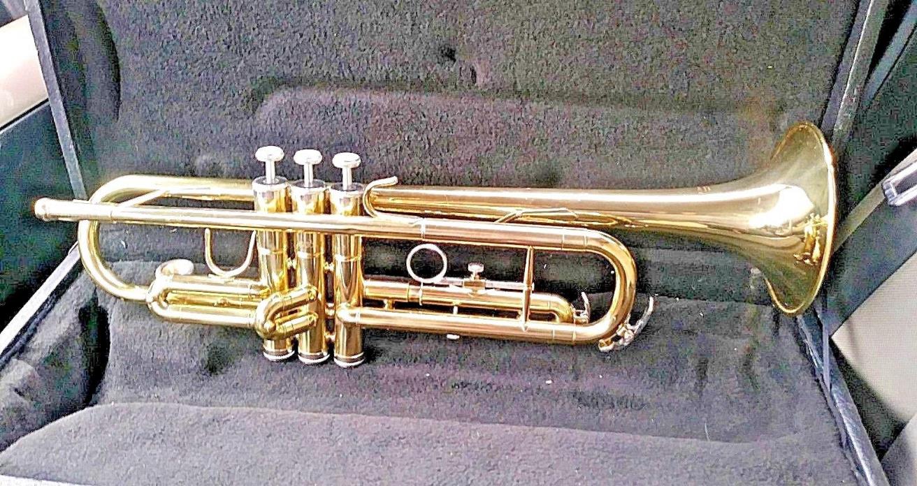 E. F. Durand trumpet. TR-500b and case