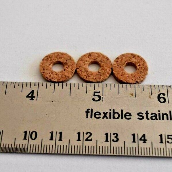 Universal, Valve Stem Cork Washer, Set of 3