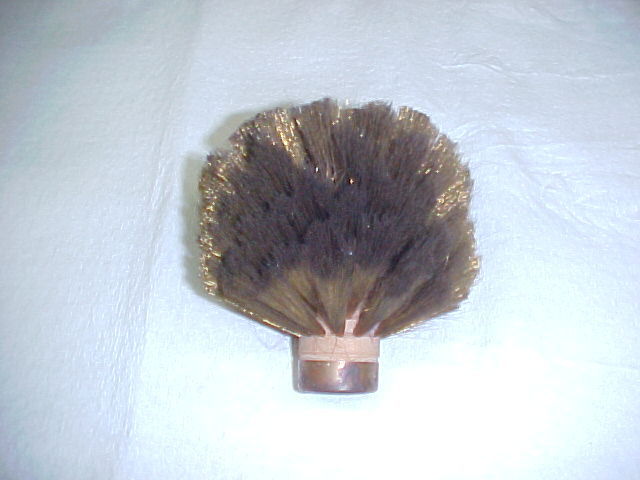 Goblet Brass Wire Scratch Brush, 4” - Used