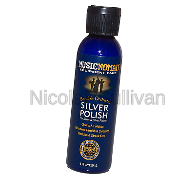 Music Nomad MN701 Silver Polish for Silver and Silver-Plated Instruments,  4 ...
