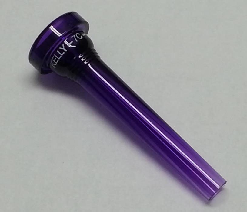 Kelly 7C Cold All Weather Trumpet Mouthpiece CRYSTAL PURPLE finish TP7CCP