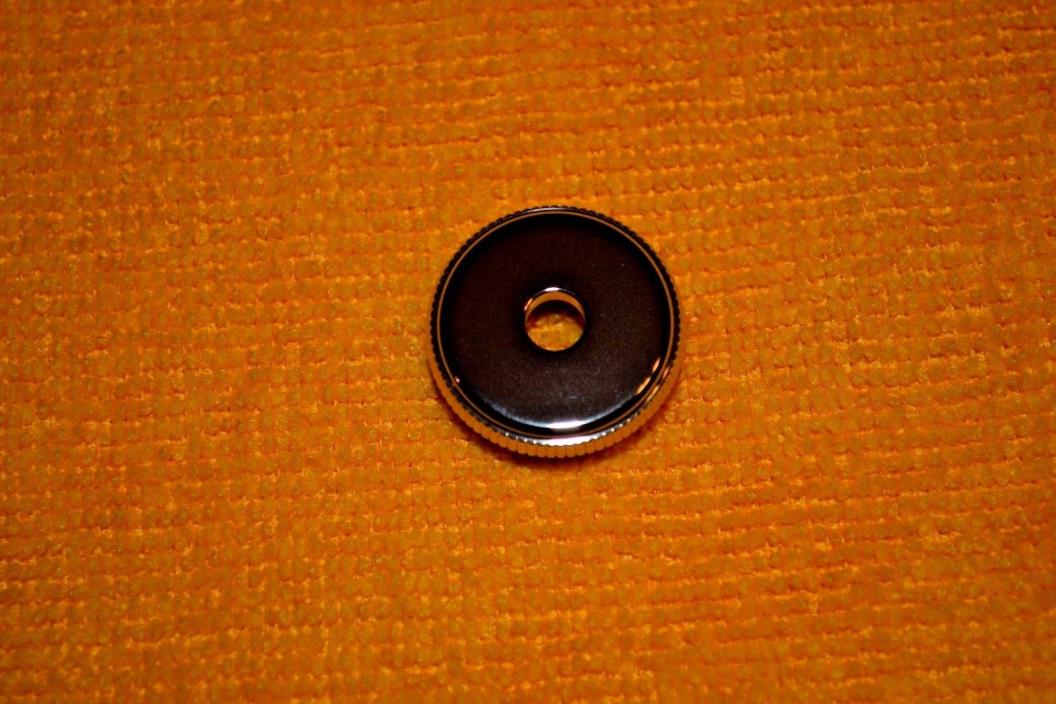 1 Yamaha Trumpet & Cornet, Bottom Valve Cap, OEM A2K41035 Nickel