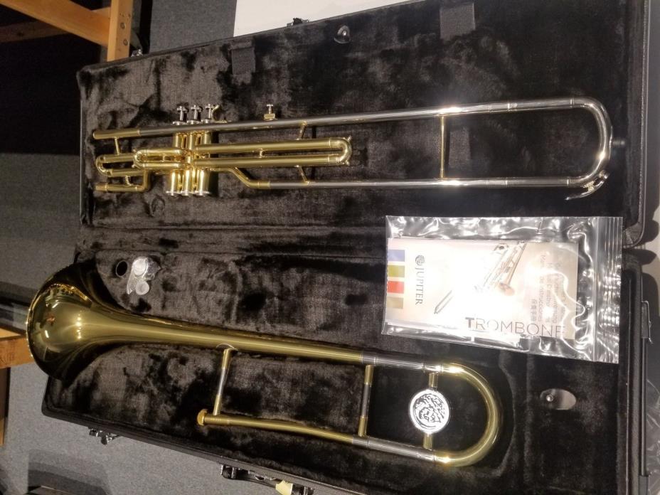 Jupiter Valve Trombone JTB700V display horn MINT CONDITION fast shipping