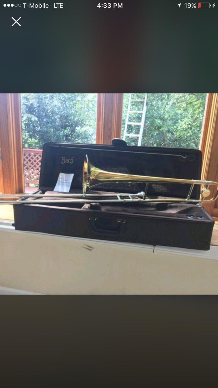 Bach Stradivarius Model 12 Professional .500 Bore Trombone