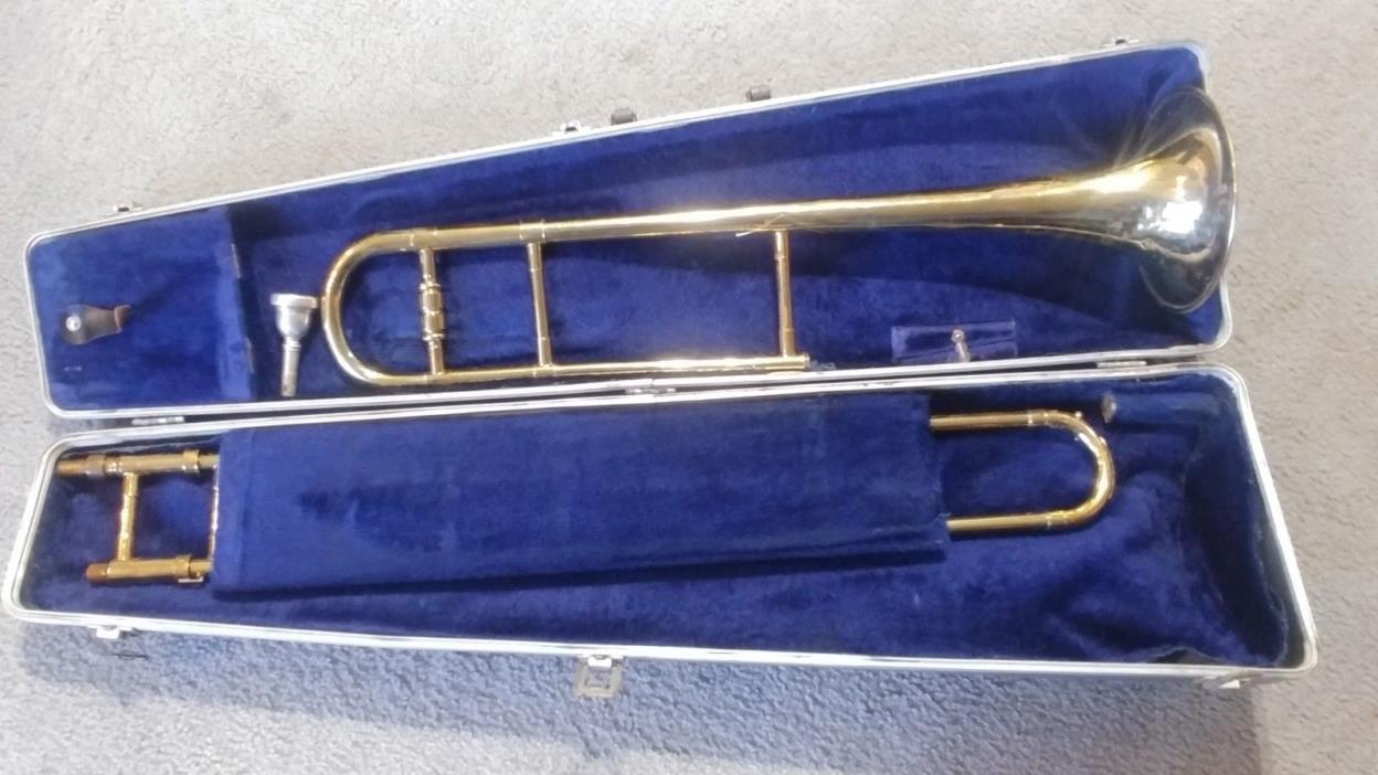HM White Cleveland OH American Standard By King Vintage Trombone With Case