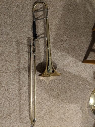 Shires Large Bore Straight Trombone