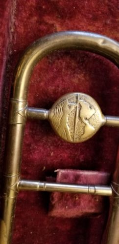 Vintage Pan American  Elkhart Trombone very old Serial #: 205828