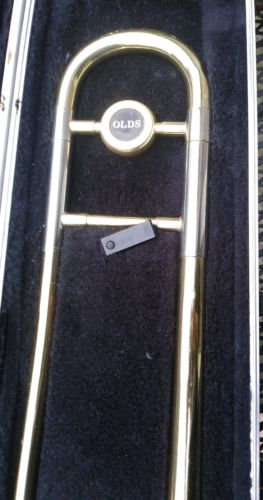 Vintage Olds Trombone Elkhart Indiana USA pro refurbish 9/14/18
