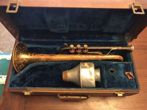 Roth Reynolds Bb Cornet Rare Serial No 77075  With Hard Shell Case