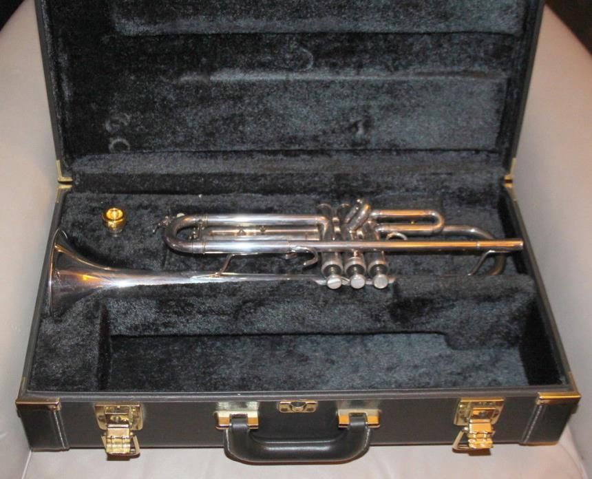 Yamaha Allegro YTR-5335G Silver Plated Trumpet w/Case & TR-14B4-GP Mouthpiece