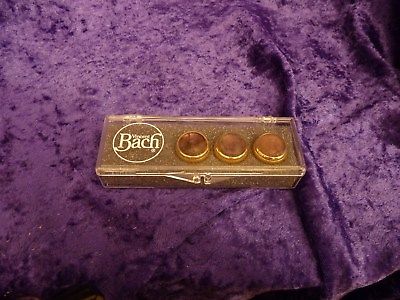 Purple Oregon Agate/Gold Finger Buttons for Bach Trumpets
