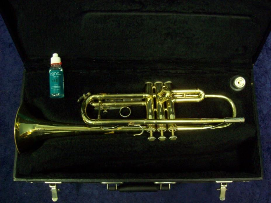 READY TO PLAY! BACH TR300 USA TRUMPET + 7C MOUTHPIECE + CASE + BONUS