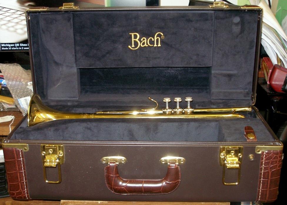 New Lacquered Trumpet 180-37 Bach Stradivarius Selmer Strad Genuine Original