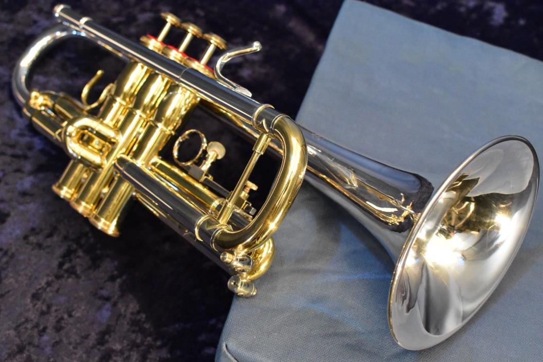 Custom Vincent Bach Stradivarius Model 37 Trumpet in C(229 w/37 bell) w/Case,Mpc