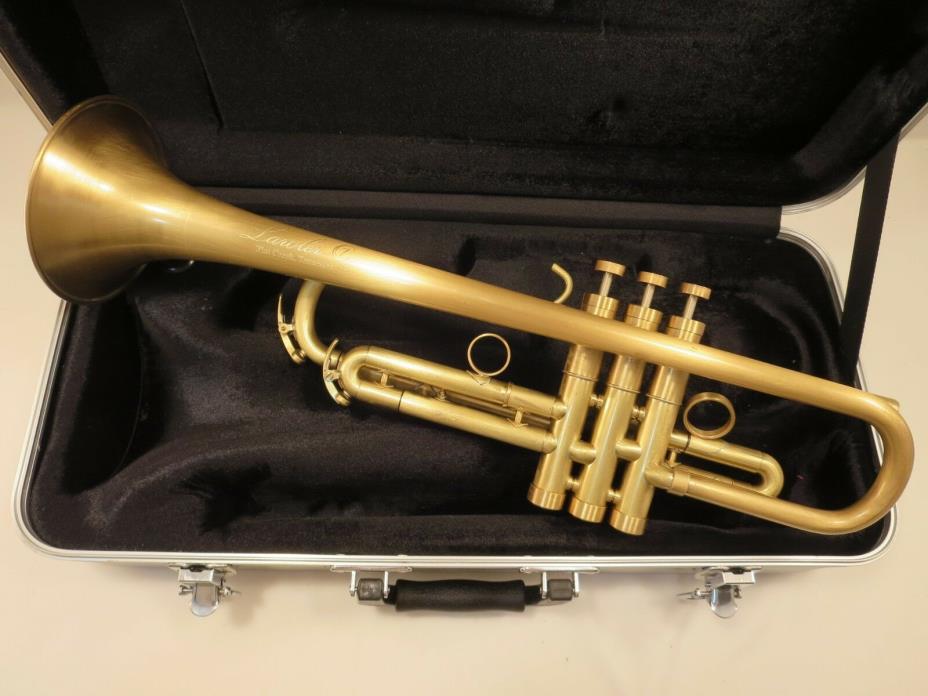 Lawler C7 Trumpet Bb Satin Finish RARE! With New Case, Made in Tennessee in 2014