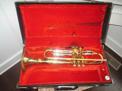 Vintage Besson 2-20 London Paris New York Players Trumpet W/ Case COOL