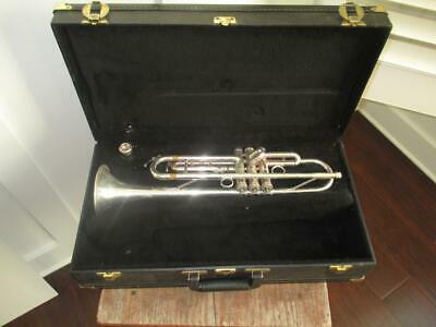 Holton Maynard Ferguson MF ST550S Silver Bb Trumpet Plays Great ST550 S 550