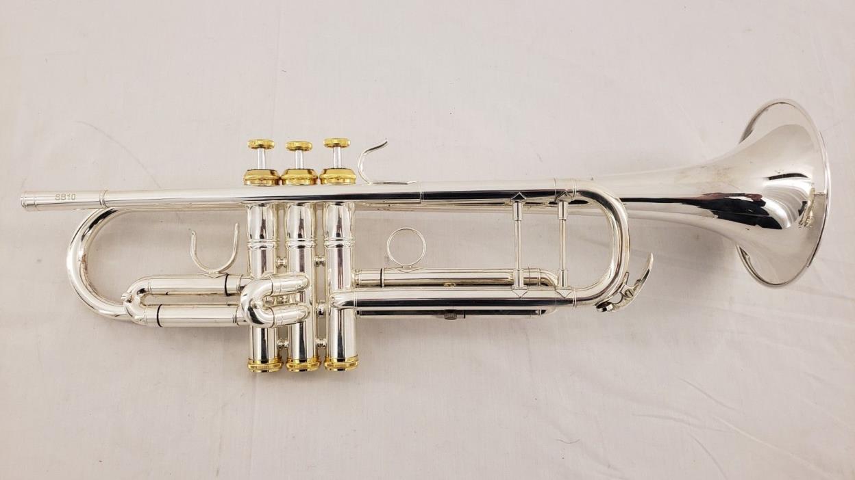 System Blue SB10S Professional Bb Trumpet - Silver (USED)