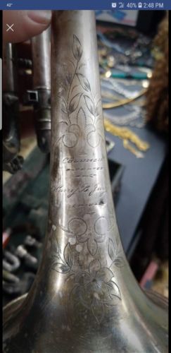 priceless harry b jay trumpet with so many attachments!!!