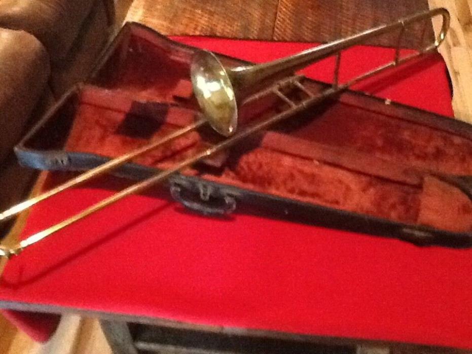 Vintage American Standard Trombone for Decoration