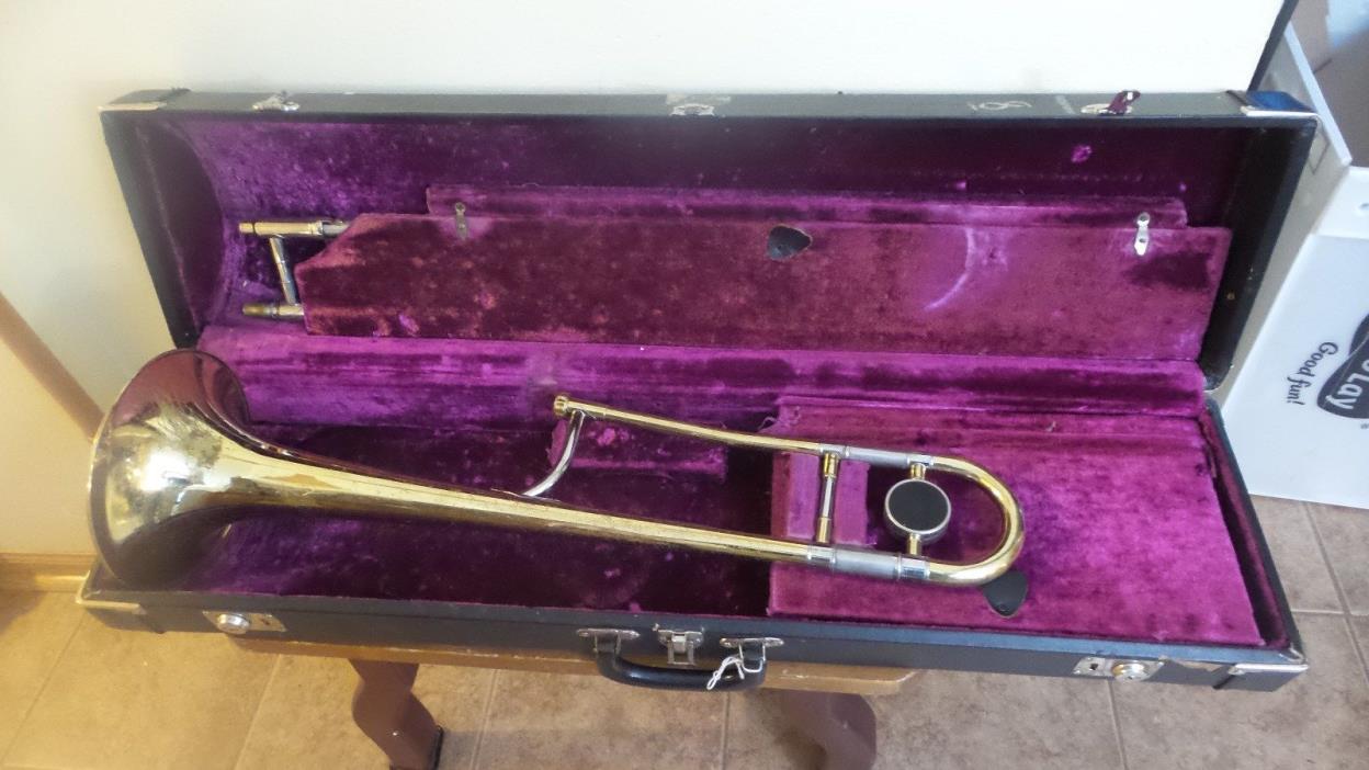 Vintage Martin Galaxy Trombone With Case