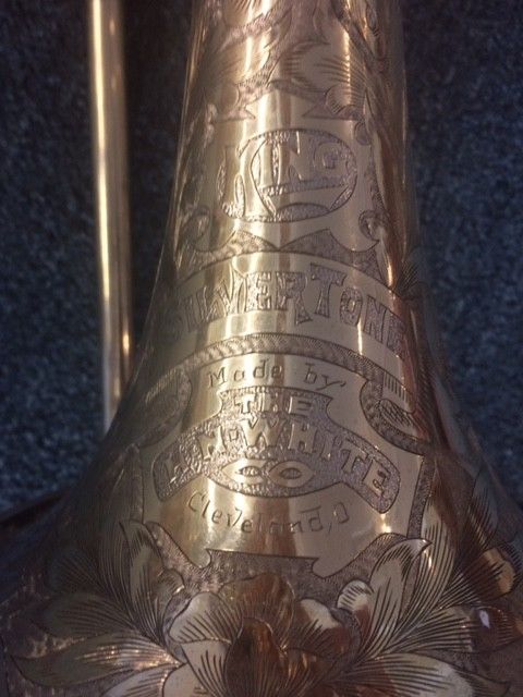 Vintage 1937 King Silvertone Trombone - PRE-OWNED