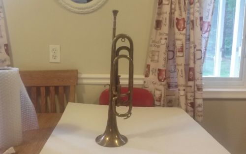 Vintage Conn Ltd Cg Elkhart Ind. Bugle Trumpet Single Valve