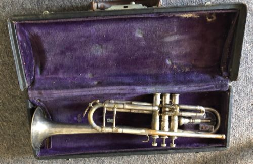 1930s Vintage Keefer Trumpet Model #2!!! Williamsport PA!!! Original Case!!!