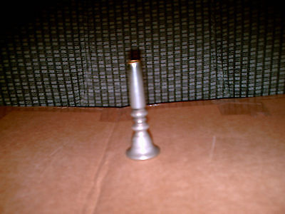 VINTAGE SILVER PLATED TRUMPET MOUTH PIECE. MODEL T. OLD.