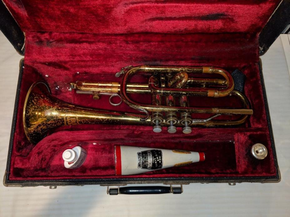 Vintage Bundy H&A Selmer Trumpet SN# 18157 w/Case & Mouthpiece