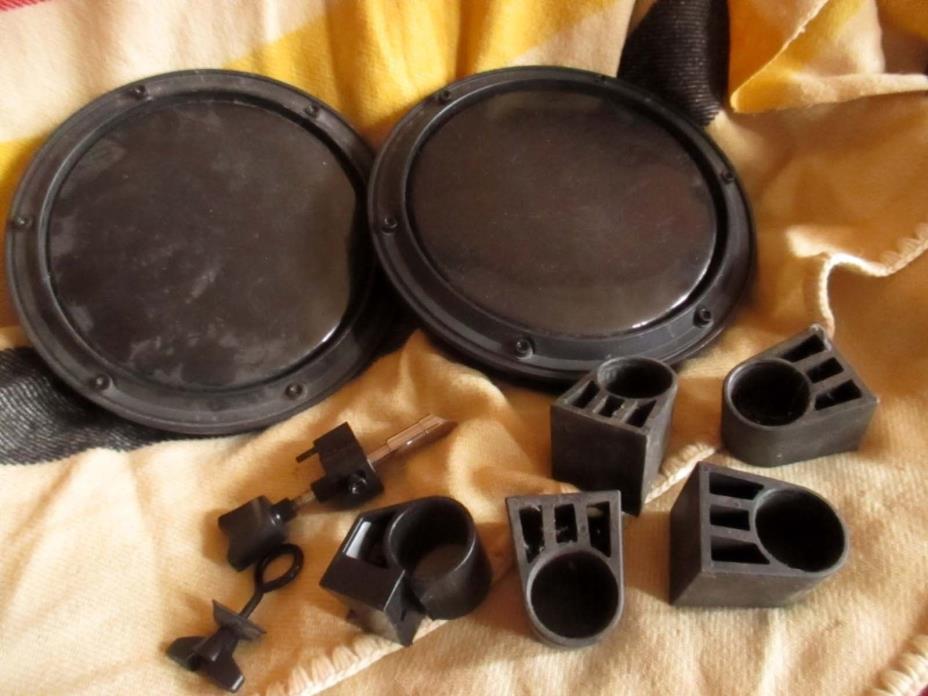 Lot 2 Tuneable drum practice pad Trigger triggers & extras!