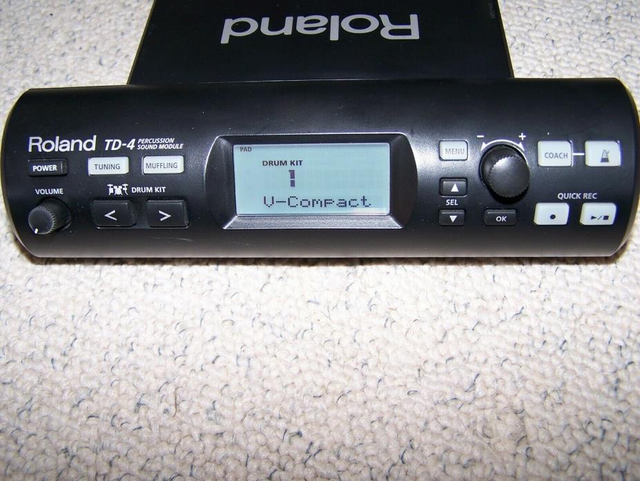 Roland TD 4 KX2 Module with Mounting Bracket, Wiring Harness and Power Pack