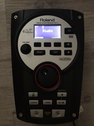 Roland TD-11 Drum Module + Cables