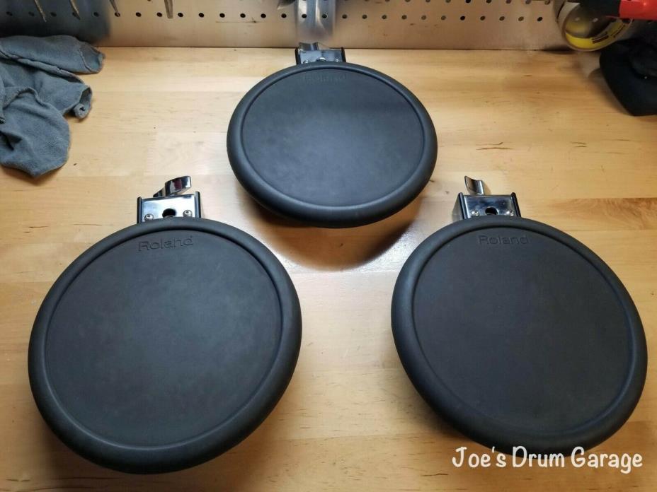 Roland PD-8 Dual Trigger V-Drum Pads 3 Pack JT77523, JT77559, & JT77524