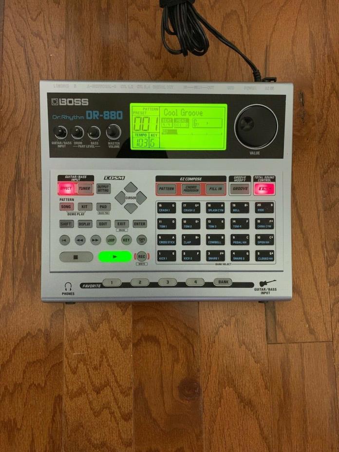 Boss DR-880 DR Rythm Drum Machine