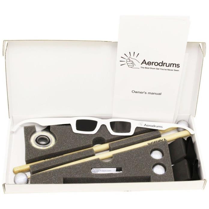 Aerodrums Air Drumming Instrument Real-Life Drum Feel MIDI-Camera 1 Yr Warranty