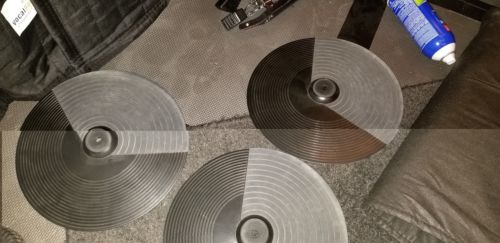 Alesis dm6 cymbal pack. All 3 cymbals.