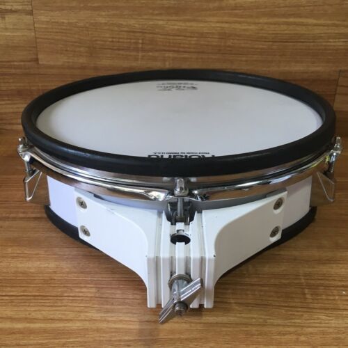 Roland PD-120 Dual Zone V Drum White for Repair or Parts pd120