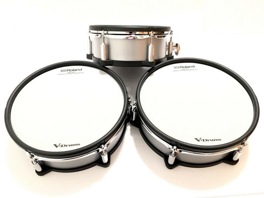 Limited Edition Roland PD-128-RM x2 & PD-108-RM Electronic Drum Toms Randall May