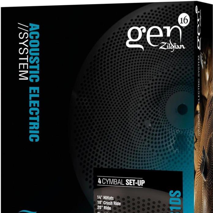 Zildjian Gen16 Buffed Bronze 14/18/20 Cymbal Pack **ONLY** - Open Box