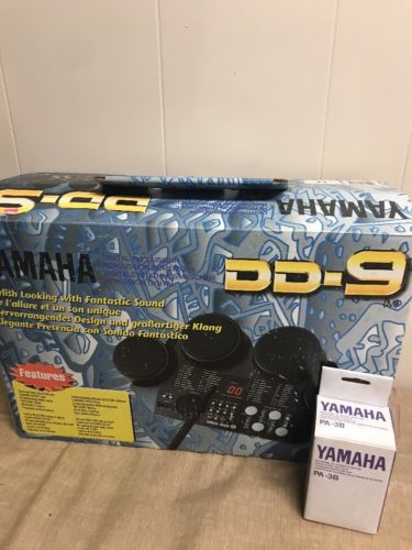 Yamaha DD-9 Digital Percussion Electronic Drum Sounds Effects Kit in Box Manual