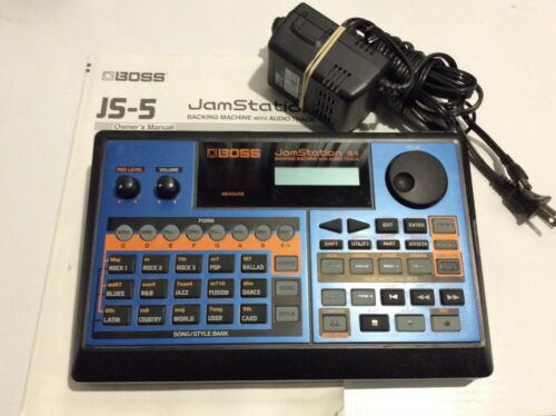 BOSS JS-5 Jamstation Backing Machine With Manual