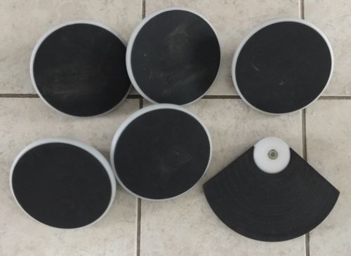ALESIS DM LITE Drum Pad Lot of 5 7” Pads & 1 Cymbal AS-IS Non-Working